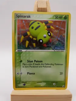 Pokemon Reverse Foil Card : Spinarak 75/115 (Ex Unseen Forces) - Image 1