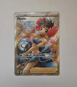 Phoebe Full Art Holo Card 161/163 SWSH05: Battle Styles NM Condition - Image 1