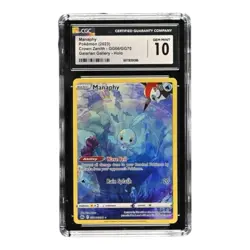 CGC 10 Gem Mint Manaphy GG06/GG70 Crown Zenith Pokemon Card - Image 2
