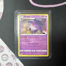 Pokemon TCG Gengar Non-Holo Card 066/196 Prize Pack Stamped - Image 1