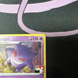Pokemon TCG Gengar Non-Holo Card 066/196 Prize Pack Stamped - Image 4