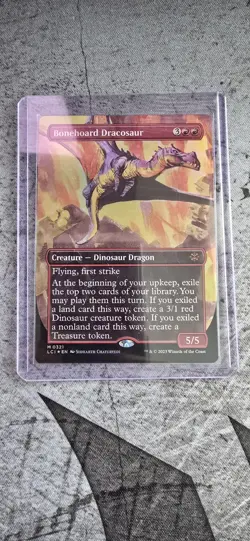 Bonehoard Dracosaur (Borderless) -Foil Near Mint MTG The Lost Caverns of Ixalan - Image 3