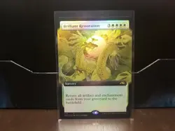 Brilliant Restoration (Extended Art) Kamigawa: Neon Dynasty Foil NM/M - Image 1