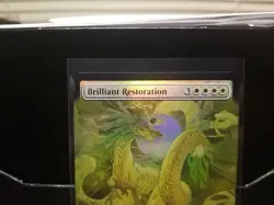 Brilliant Restoration (Extended Art) Kamigawa: Neon Dynasty Foil NM/M - Image 2