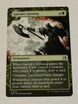 MTG Garruk's Uprising - Wilds of Eldraine: Enchanting Tales NM - Image 1