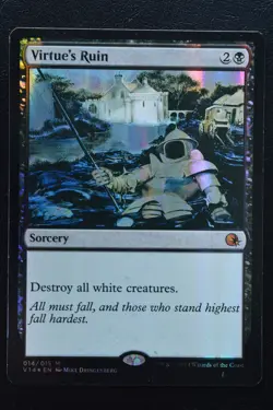 Magic The Gathering MTG VIRTUE'S RUIN FOIL From the Vault: Annihilation LP - Image 1
