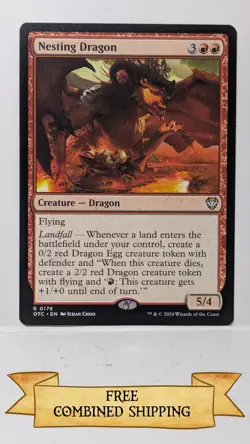 Nesting Dragon Commander: Outlaws of Thunder Junction Regular - Image 1