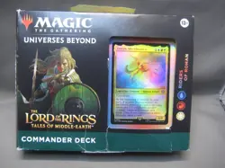 MAGIC THE GATHERING LORD OF THE RINGS RIDERS OF ROHAN COMMANDER DECK c - Image 1