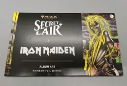 MTG Secret Lair Iron Maiden Album Art Rainbow Foil Edition Sealed - Image 1