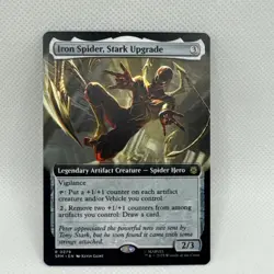 MTG - NM Iron Spider, Stark Upgrade (Extended Art) Marvel's Spider-Man Regular - Image 1