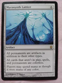 MYCOSYNTH LATTICE MTG WIZARDS OF THE COAST MAGIC THE GATHERING RARE ARTIFACT - Image 1