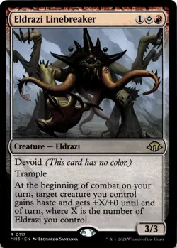 MTG Eldrazi Linebreaker (117) | NM | Modern Horizons 3 {MH3} - Image 1