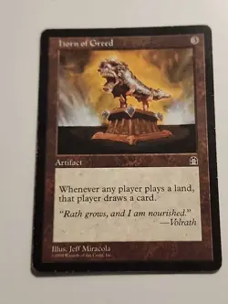 Horn of Greed Stronghold Magic the Gathering - Image 1