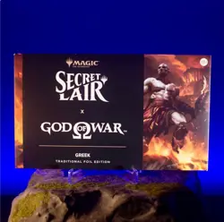 Magic The Gathering MTG Secret Lair Playstation God of War Kratos Greek Foil - Image 3