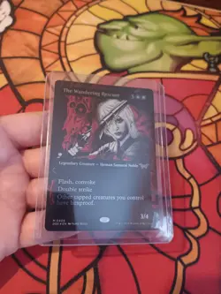The Wandering Rescuer (Showcase) (Textured Foil) Duskmourn MTG MINT - Image 3