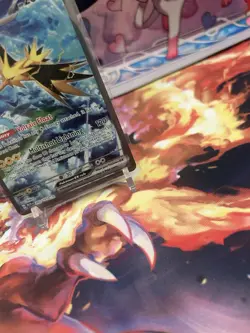 Pokemon TCG Zapdos EX Rare Holo Card 202/165 Scarlet and Violet 151 - Image 5