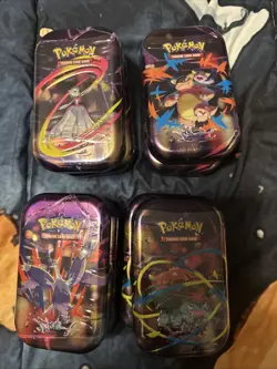 Pokemon TCG Mega Evolution Mega Heroes Mini Tin (lot of 4) - Image 1