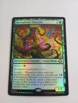 MTG Springheart Nantuko Foil (171/703) Modern Horizons 3 Magic NM - Image 1
