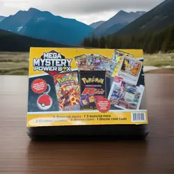 NEW! POKEMON 2025 HOLIDAY MEGA MYSTERY POWER BOX MEIJER EXCLUSIVE - Image 2