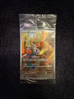 Mimikyu SVP075 - Pokemon TCG: Paldean Fates - ETB Illustration Art Promo MINT! - Image 1