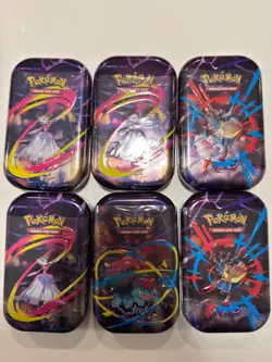 Pokemon Mega Evolution Empty Mini Tin Mega Gardevoir, venusaur Lucario. No Packs - Image 1
