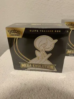 POKEMON TCG MEGA EVOLUTIONS ELITE TRAINER BOX LOT (2) LUCARIO GARDEVOIR ?????? - Image 2