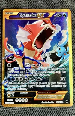 Gyarados EX - XY: Breakpoint Gold Secret Rare 123/122 (2016) Pokemon TCG - Image 1