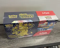 NEW Pokemon Surging Sparks 2-Pack Elite Trainer Box ETB + Booster Bundle Costco - Image 3