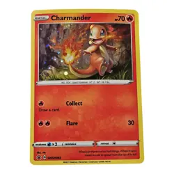 Pokemon TCG Charmander SWSH Black Star Promos SWSH092 Holo Promo - Image 1