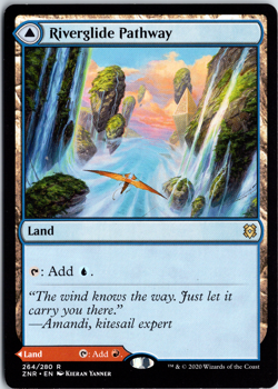 Riverglide Pathway / Lavaglide Pathway, Zendikar Rising - Image 1