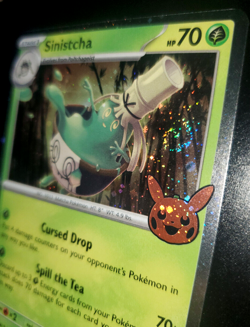 DOUBLE SWIRL Pokemon TCG - Sinistcha - Trick or Trade 2024 TWM 022 FREE SHIPPING - Image 1