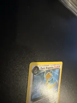 Pokemon Dark Dragonite No Holo 5/82 ERROR Rare Team Rocket Lightly Played - Image 2
