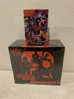 POKEMON TCG SCARLET & VIOLET DESTINED RIVALS ETB & BOOSTER BUNDLE LOT (2) ?????? - Image 1
