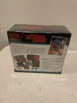 POKEMON TCG SCARLET & VIOLET DESTINED RIVALS ETB & BOOSTER BUNDLE LOT (2) ?????? - Image 3