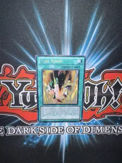 Yu-Gi-Oh Dark Fusion Ultra Rare Card LCGX-EN099 1st Edition - Image 1