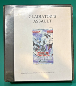 VINTAGE BINDER COLLECTION: 2007 YU-GI-OH - Gladiator's Assault - Image 1
