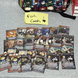 My Hero Academia Card Game Huge Lot Deck Boxes Back Pack + Foil Cards - Image 2