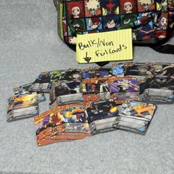 My Hero Academia Card Game Huge Lot Deck Boxes Back Pack + Foil Cards - Image 5