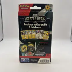 Pokemon TCG ex Battle Deck - Ampharos ex! 60 Card Deck! Factory Sealed - Image 2