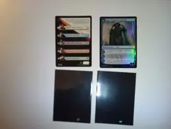 Jace Telepath Unbound / Jace Vryn's Prodigy Foil Magic Card With Play Card ? - Image 1