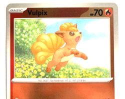 Pokemon Vulpix! + FREE extra Rare card! - Image 2