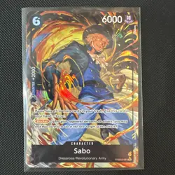 Sabo - PRB02-014 (Alt Art) One Piece Card TCG English NM - Image 1