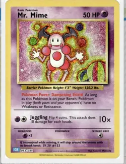 Mr. Mime 013/034 CLB Pokemon Trading Card Game Classic Collection - Image 1