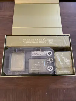 Pokemon 25th Anniversary Golden Box Japan sleeve case. NO CARDS & NO PROMO PACKS - Image 1