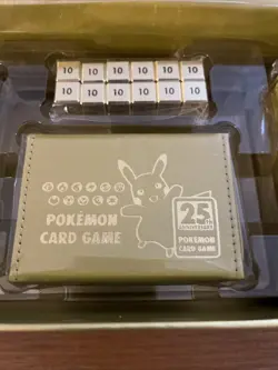 Pokemon 25th Anniversary Golden Box Japan sleeve case. NO CARDS & NO PROMO PACKS - Image 3