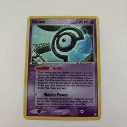 Unown C - C/28 - Pokemon Ex Unseen Forces Holo Card NM-LP - Image 1