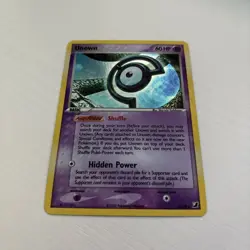 Unown C - C/28 - Pokemon Ex Unseen Forces Holo Card NM-LP - Image 3