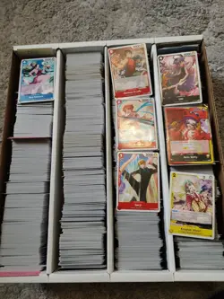 One Piece Card Lot - 100 Bulk Card Lot - Stocking Stuffer/Gift Luffy Nami Sanji - Image 1