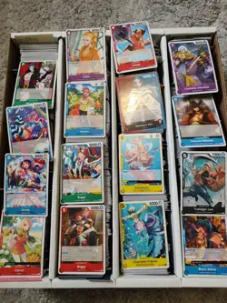 One Piece Card Lot - 100 Bulk Card Lot - Stocking Stuffer/Gift Luffy Nami Sanji - Image 2