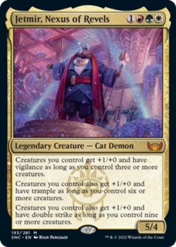 [1x] Jetmir, Nexus of Revels Near Mint, English Streets of New Capenna MTG Magic - Image 1